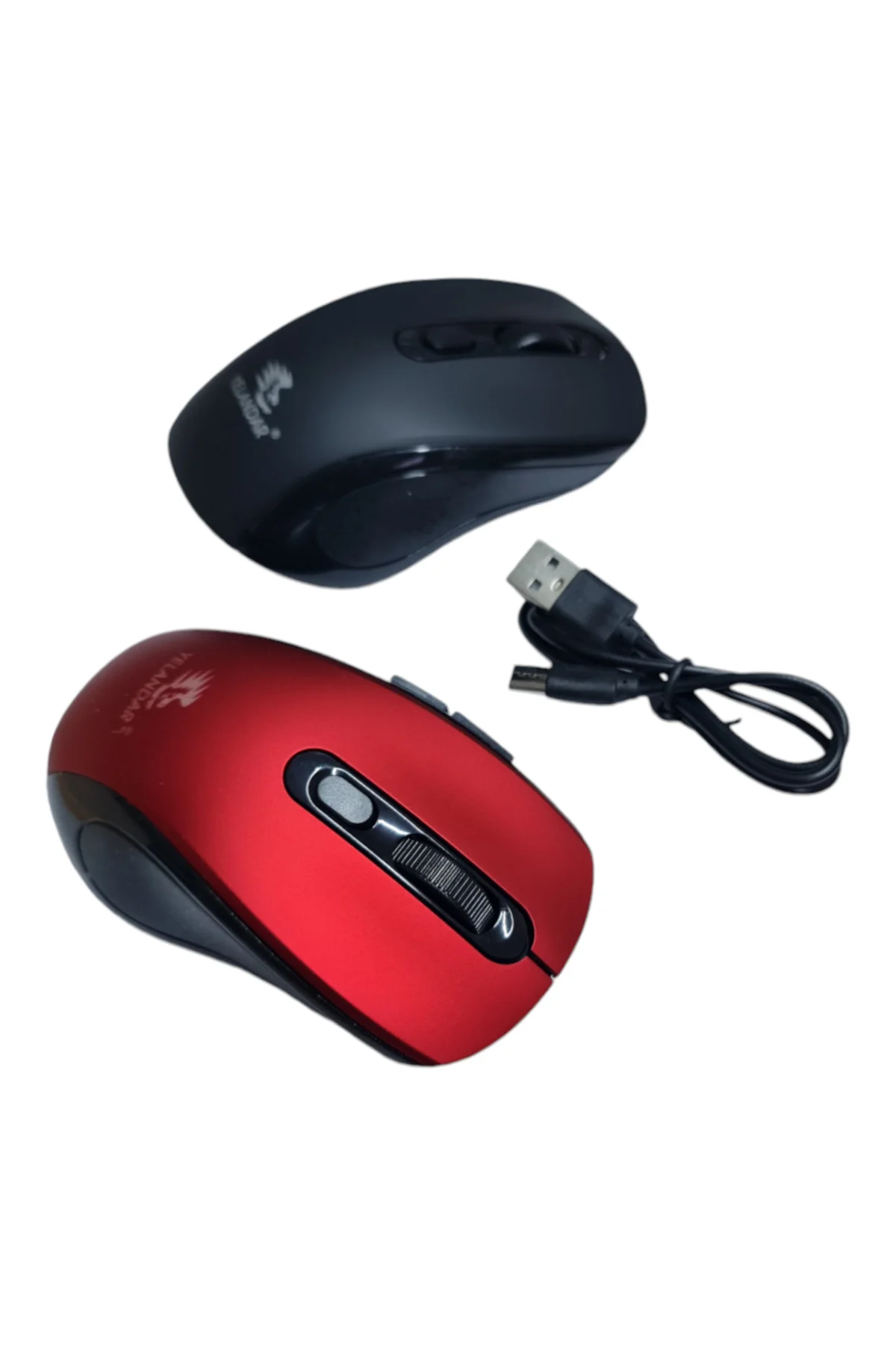 5 Tuşlu Şarj Edilebilir Kablosuz Mouse, 1200 Dpi, 2.4ghz AN01 Kab