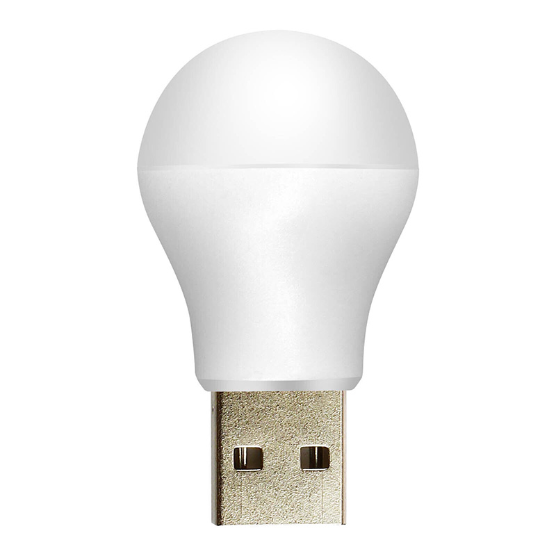 5 VOLT - 1 AMPER USB LED LAMBA BEYAZ (4741)