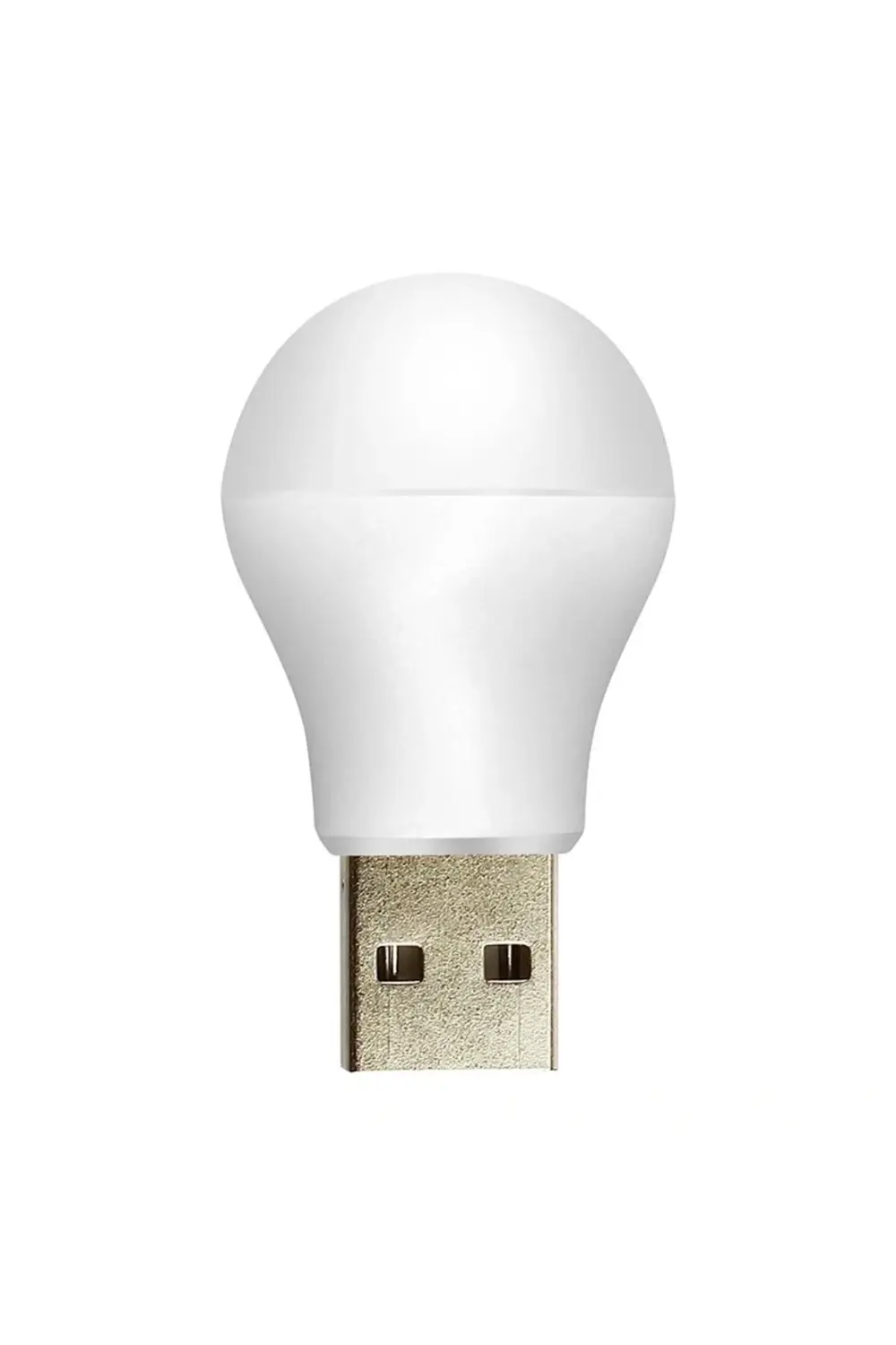 5 VOLT - 1 AMPER USB LED LAMBA BEYAZ (5047)