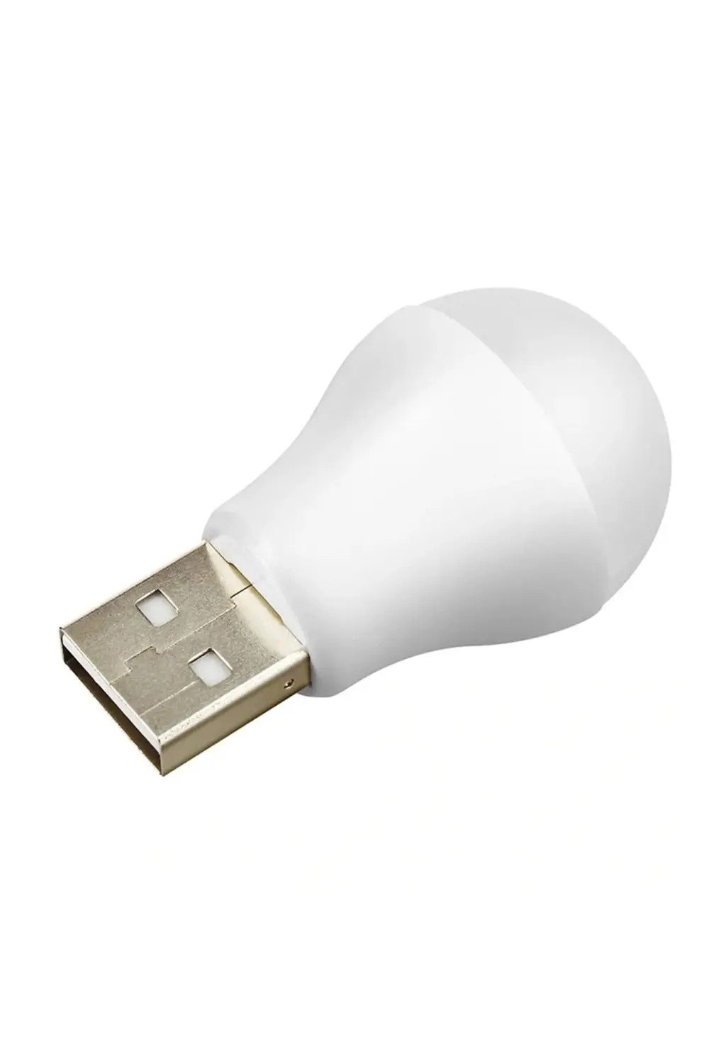 5 VOLT - 1 AMPER USB LED LAMBA BEYAZ (5047)
