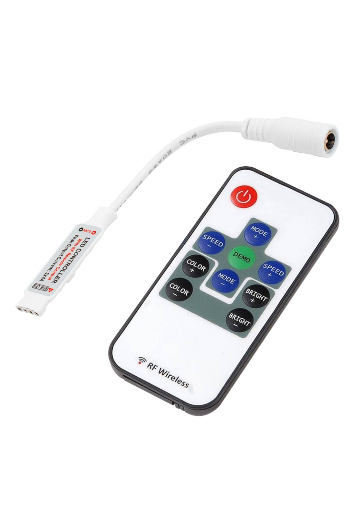 Ok Aksesuar 5 Volt - 24 Volt Mini Kumandali Rgb Kontrol Devresi Go50601562190