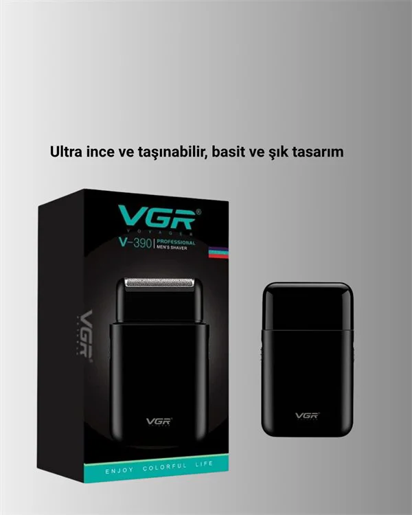 5 W Güçlü USB Şarjlı Sakal Şekillendirici – İki Başlıklı Su Geçirmez Tasarım