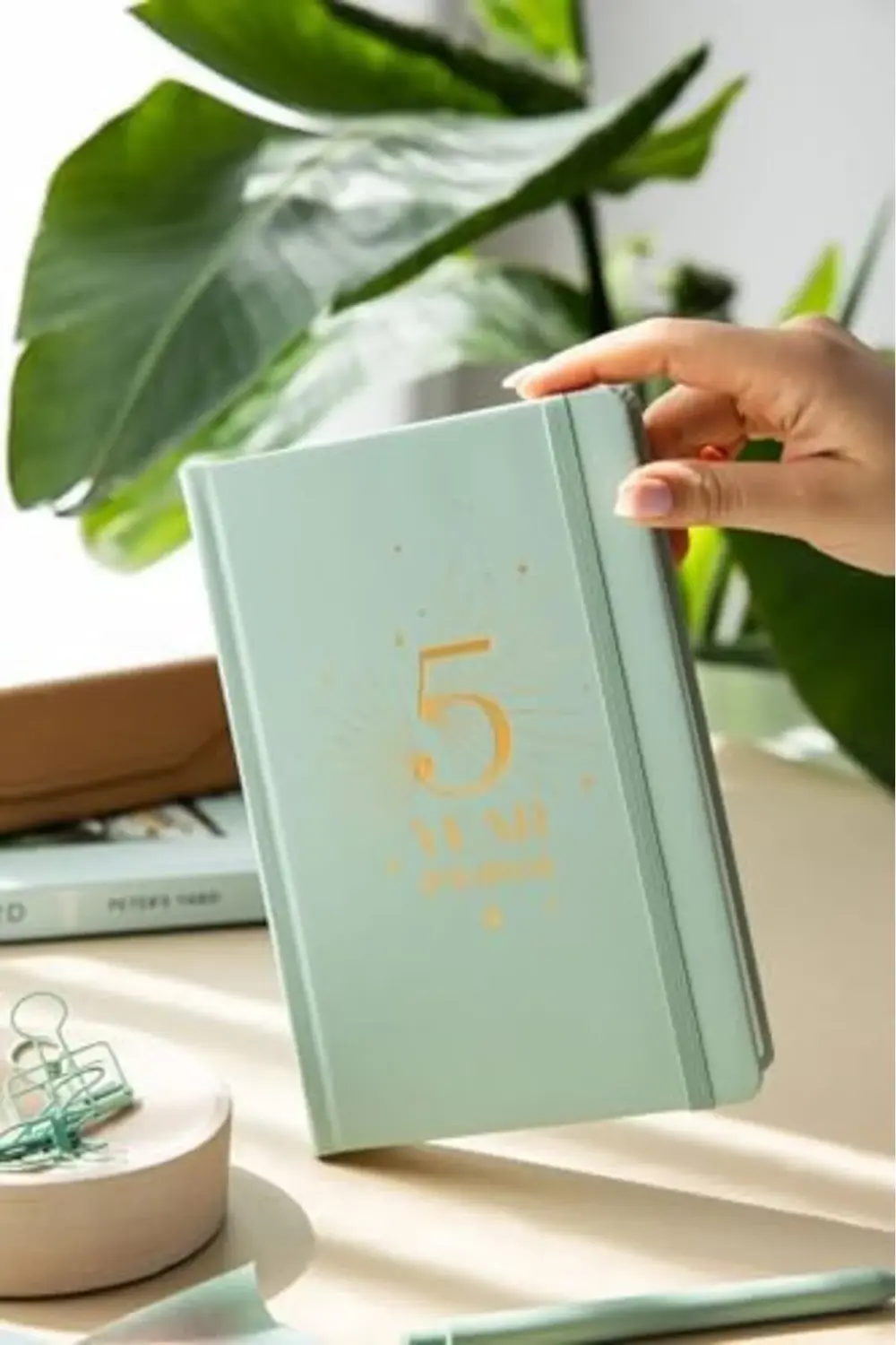 5 Yıllık Süresiz Günlük Ajanda 13x21 - Yeşil 1178227