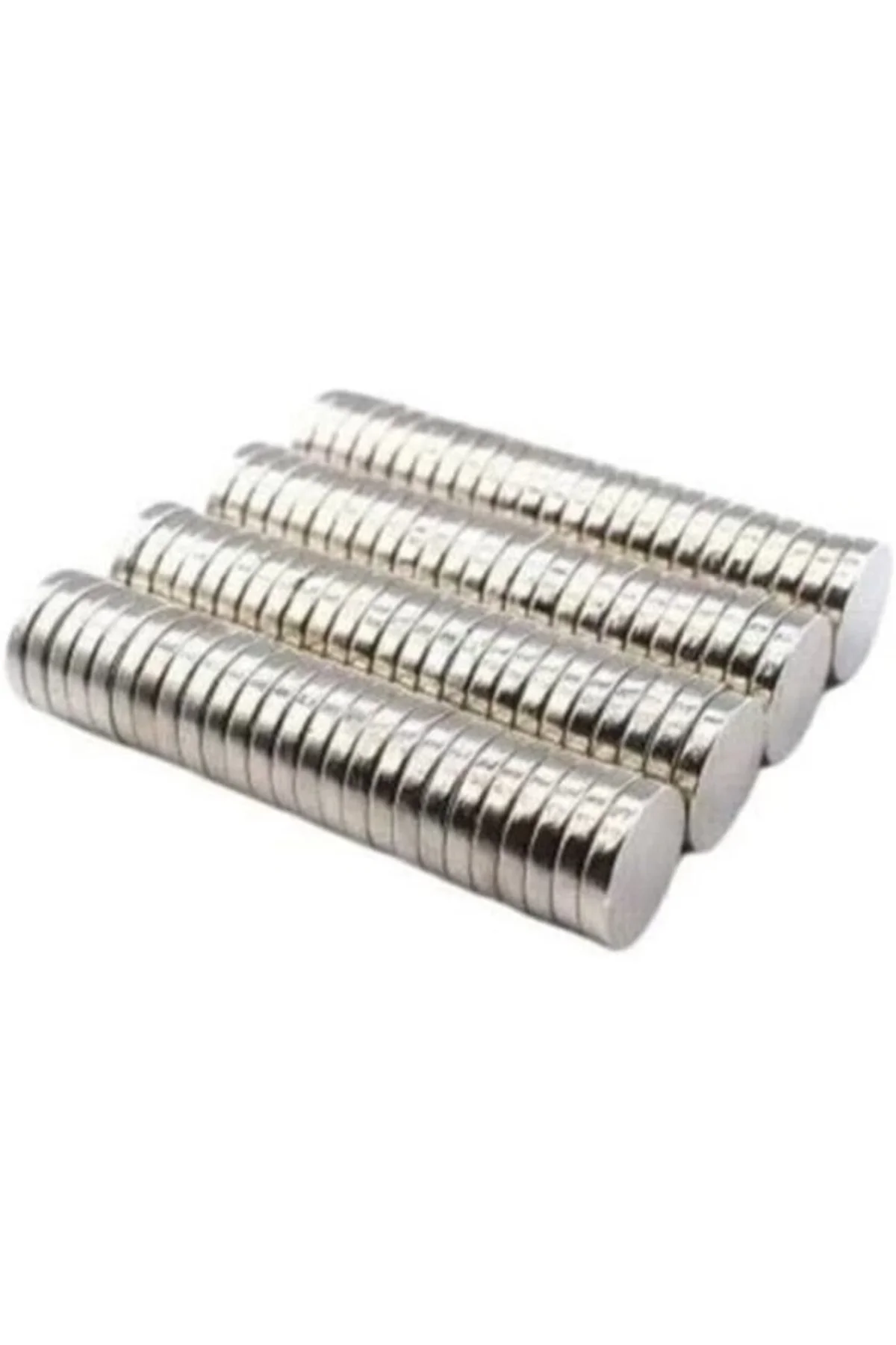 50 Adet 10x2mm Yuvarlak Neodyum Mıknatıs Güçlü Magnet Nikel Kapla 50 Adet 10x2mm Yuvarlak Neodyum Mıknatıs Güçlü Magnet Nikel Kapla