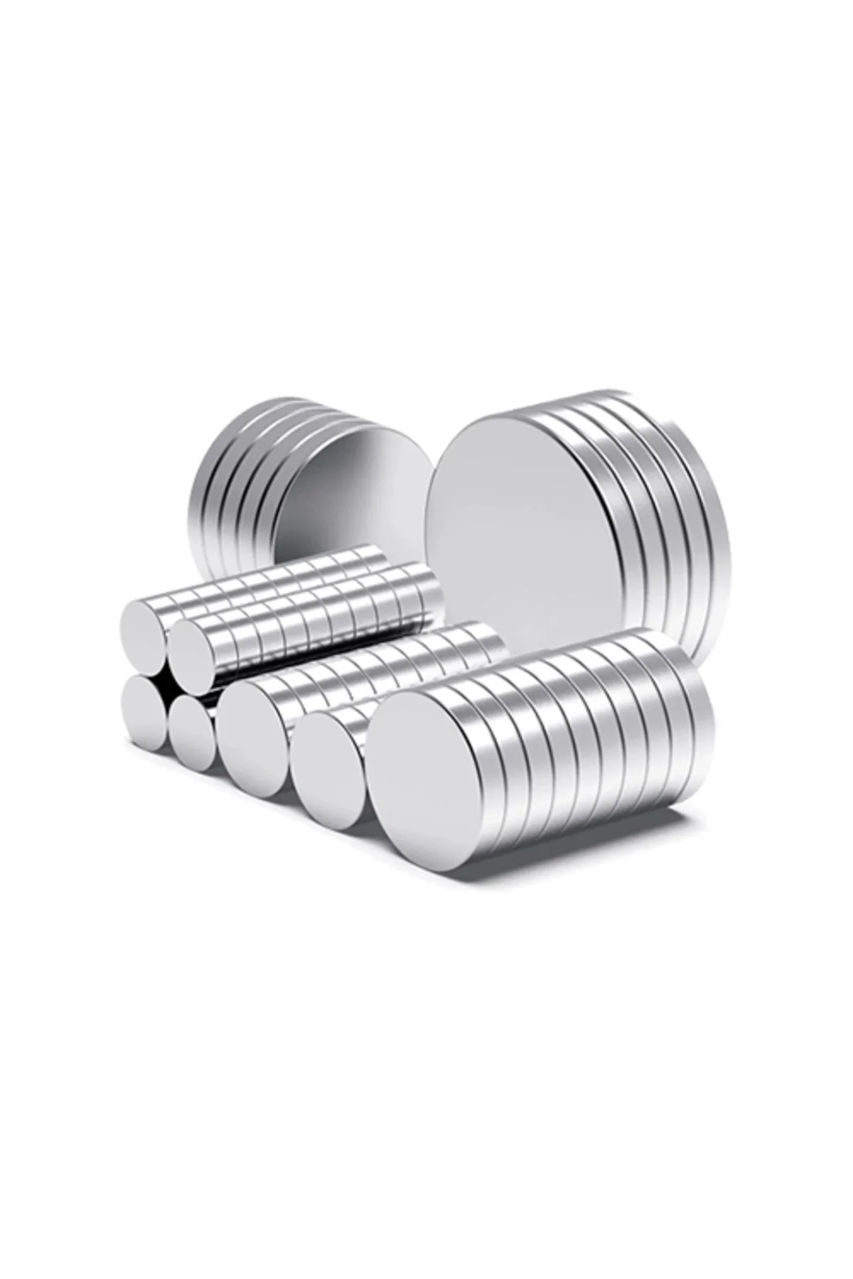 50 Adet 10x2mm Yuvarlak Neodyum Mıknatıs Güçlü Magnet Nikel Kapla 50 Adet 10x2mm Yuvarlak Neodyum Mıknatıs Güçlü Magnet Nikel Kapla