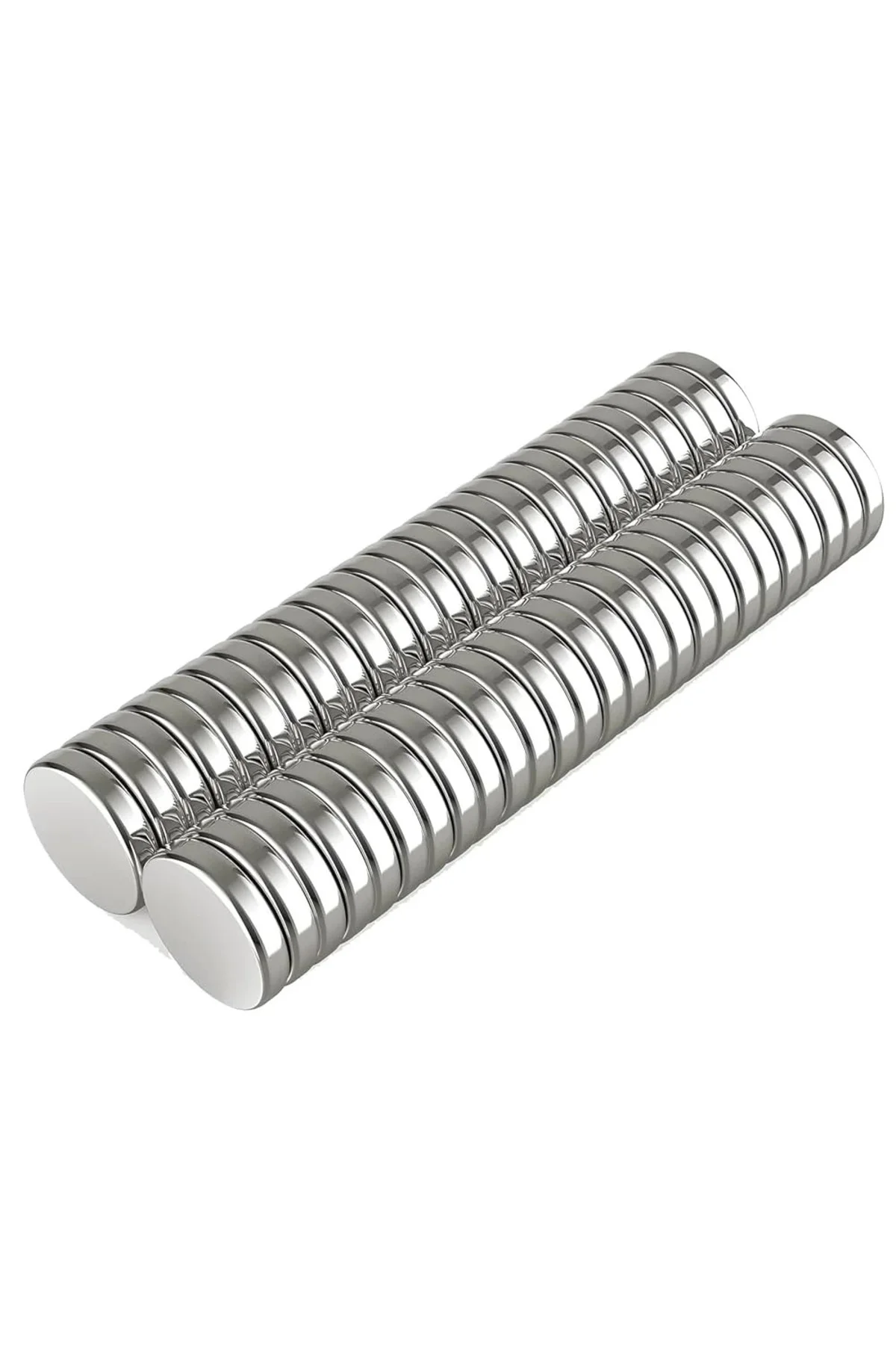 50 Adet 10x2mm Yuvarlak Neodyum Mıknatıs Güçlü Magnet Nikel Kapla 50 Adet 10x2mm Yuvarlak Neodyum Mıknatıs Güçlü Magnet Nikel Kapla