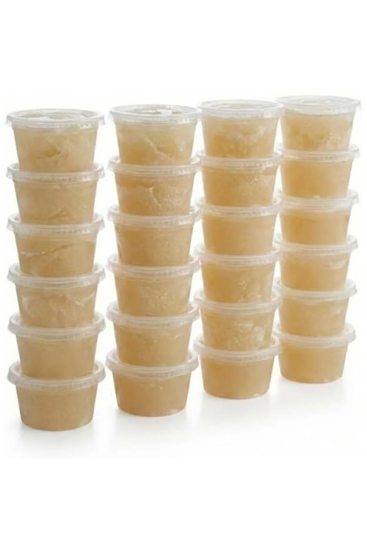 50 Adet 120 ml Saklama Kabı – 4 oz Kemik Suyu, İlik Suyu, Anne Sütü, Sos ve Püre Sa
