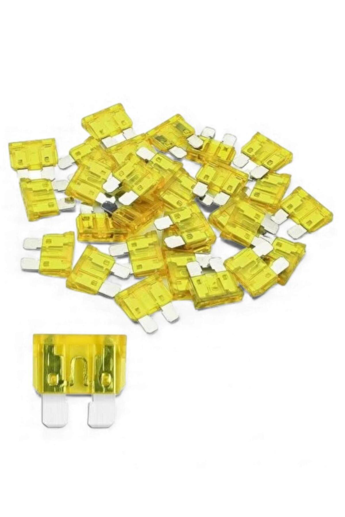 50 ADET 20 Amper Bıçak Tip Oto Sigorta – Araç Elektrik Koruma ve 