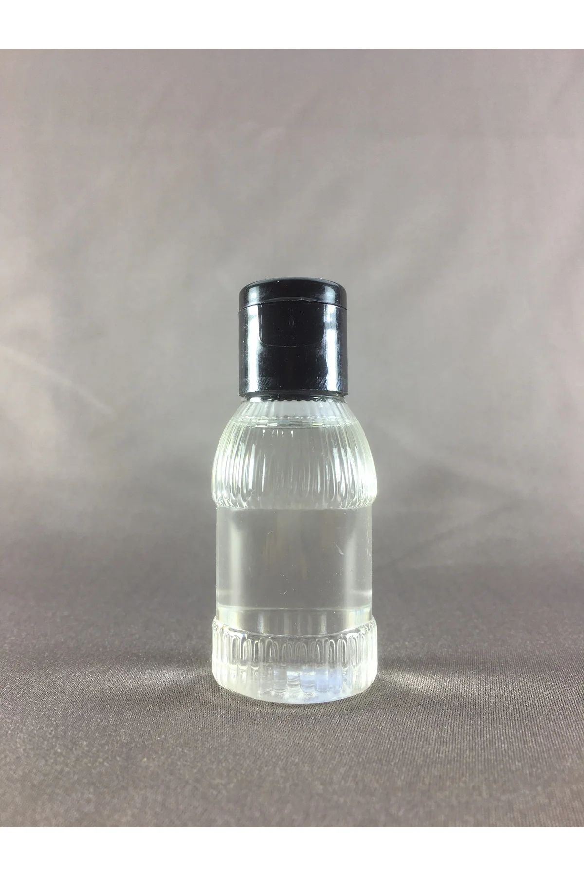 50 Adet 30 ML FlipTop Siyah Kapaklı OM23 Likit Mürekkep Dezenfektan Kolonya Boş Plastik Şişesi