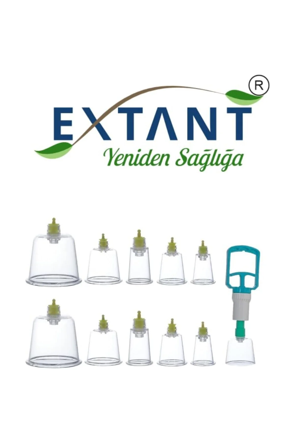 50 Adet 6 No Hacamat Selülit, Masaj Kupası Ve 1 Adet Vakum Pompas