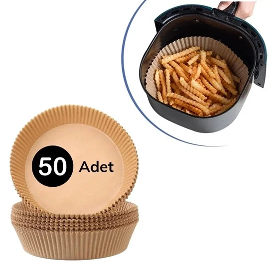 50 Adet Air Fryer Pişirme Kağıdı Tek Kullanımlık Hava Fritöz Yağ Geçirmez Yapışmaz Tabak Model Bx40 Fiyatı, Yorumları ve Özellikleri