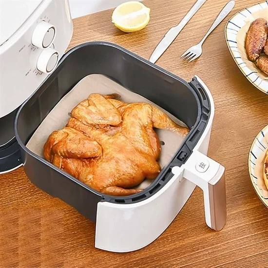 50 Adet Air Fryer Pişirme Kağıdı Tek Kullanımlık Hava Fritöz Yapışmaz Yağlı Kağıt Delikli Model Bx40 Fiyatı, Yorumları ve Özellikleri