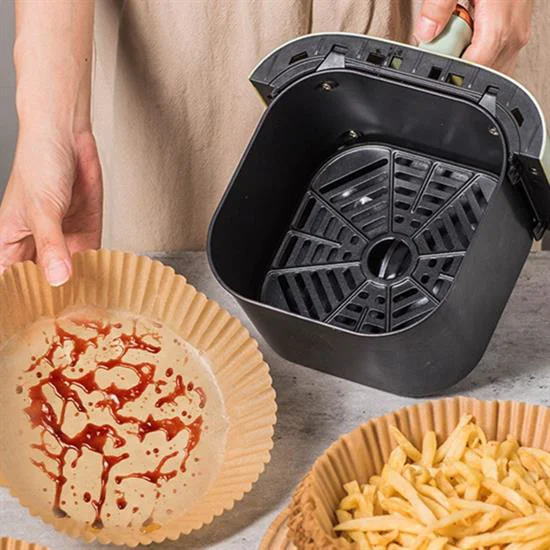 50 Adet Air Fryer Pişirme Kağıdı Tek Kullanımlık Yağ Geçirmez Yuvarlak Tabak Model PVC 50 Adet Air Fryer Pişirme Kağıdı Tek Kullanımlık Yağ Geçirmez Yuvarlak Tabak Model PVC