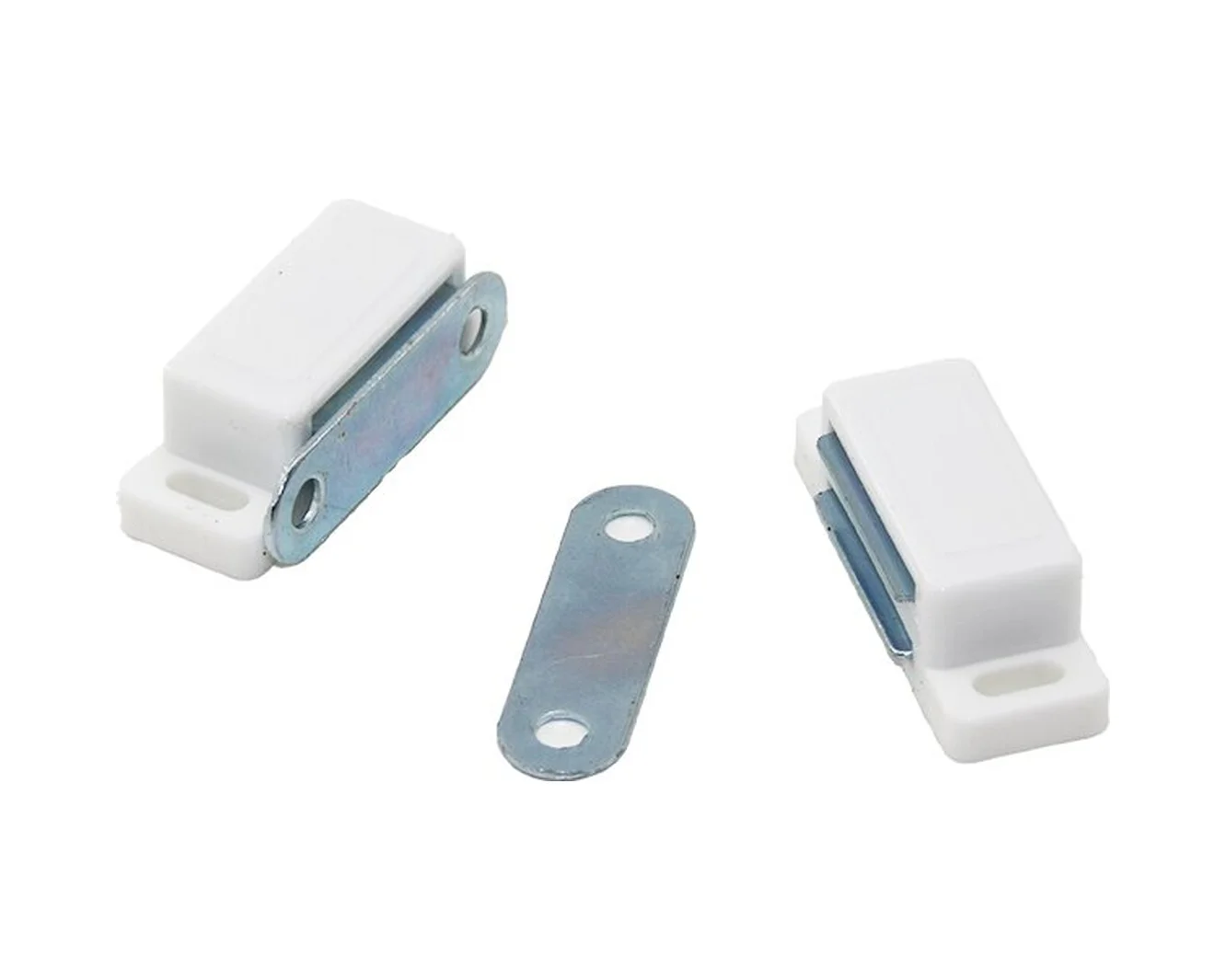 50 Adet Beyaz 4.5cm Mıknatıslı Sineklik Çıt Çıt 5224