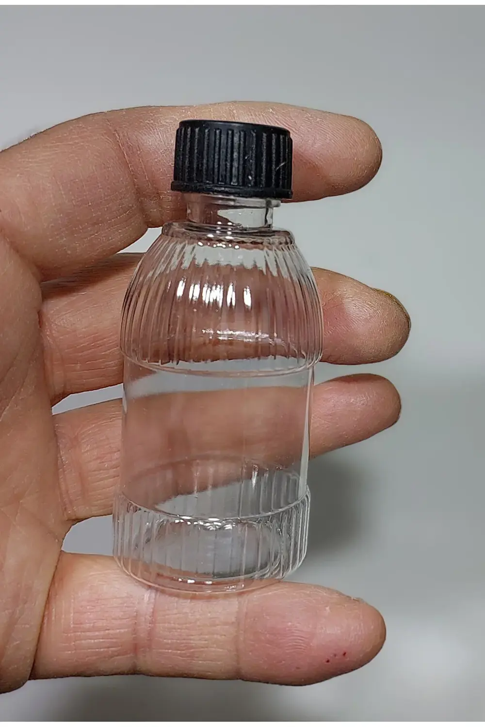 50 Adet Boş Şişe Siyah Kapaklı Kolonya Şişesi Doldurulabilir Dese