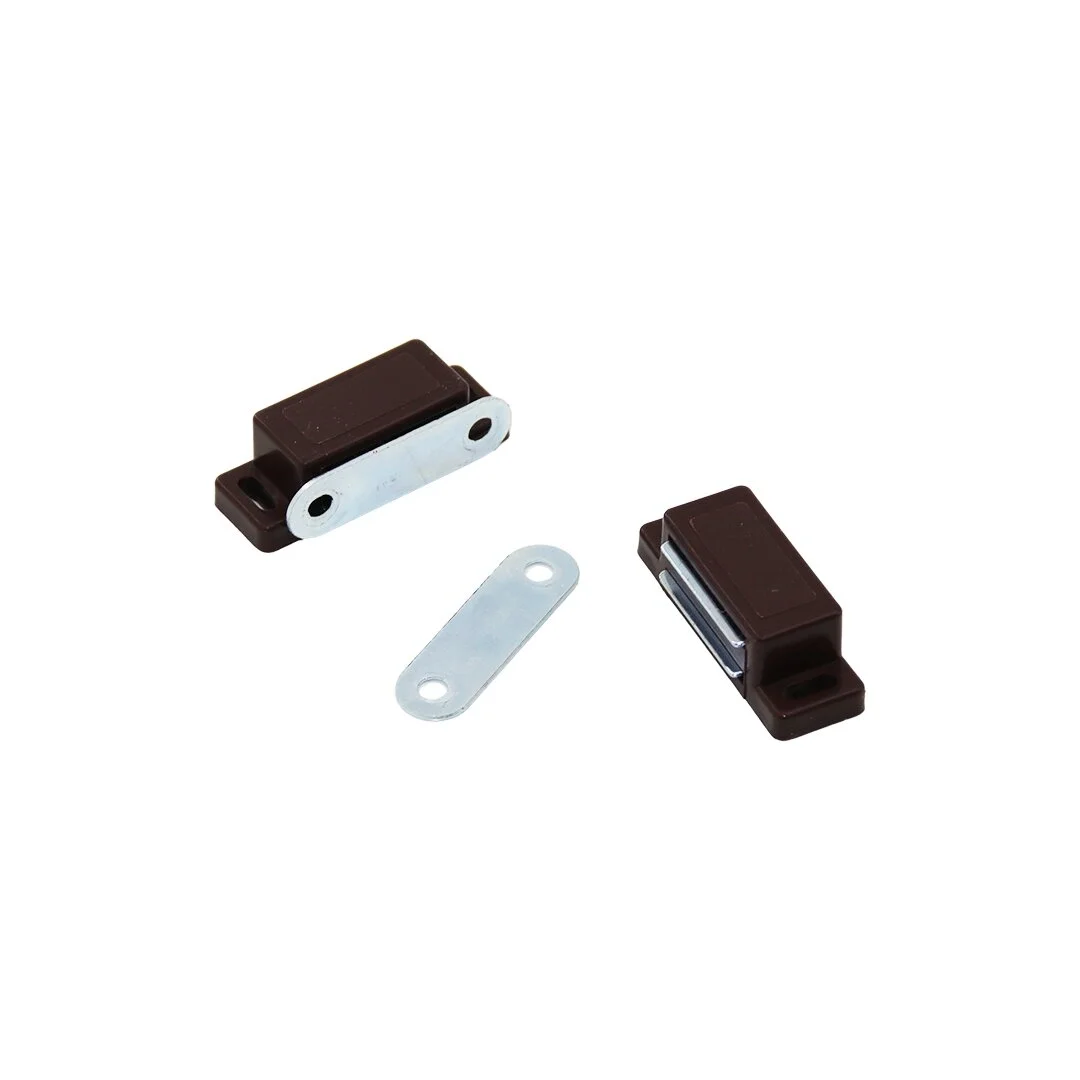 50 Adet Kahve 4.5cm Mıknatıslı Sineklik Çıt Çıt Bx40