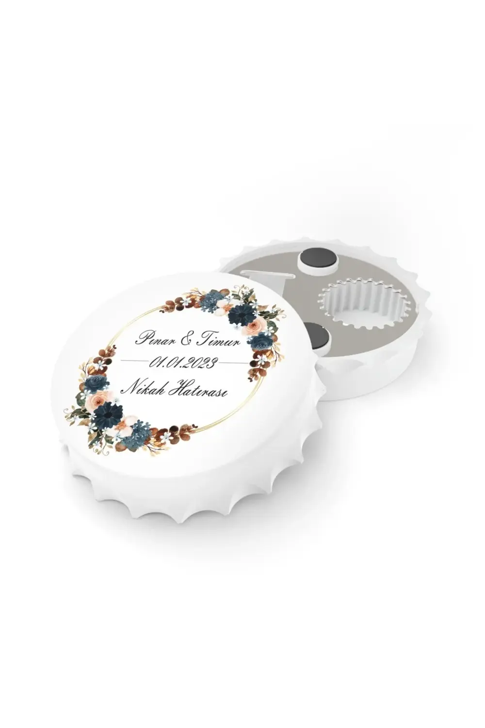 Leylaser 50 Adet Kapak Açacak Magnet Buzdolabı Süsü, Söz, Nişan, Kına, Nik