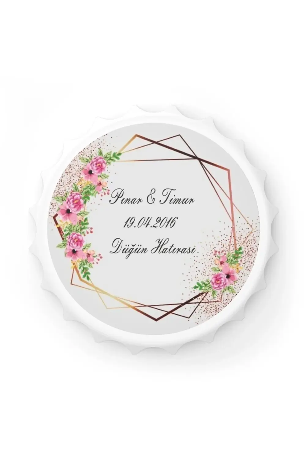 Leylaser 50 Adet Kapak Açacak Magnet Buzdolabı Süsü, Söz, Nişan, Kına, Nik