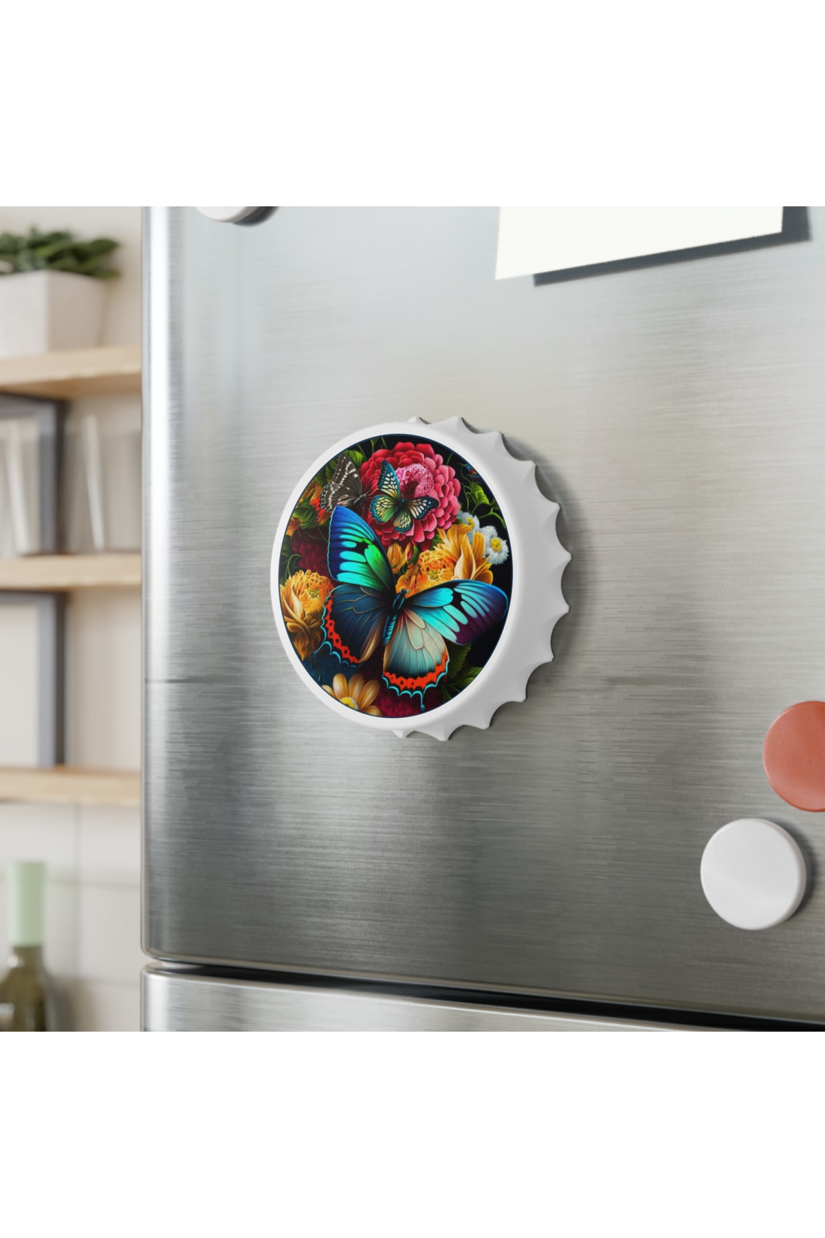 Leylaser 50 Adet Kapak Açacak Magnet Buzdolabı Süsü, Söz, Nişan, Kına, Nik