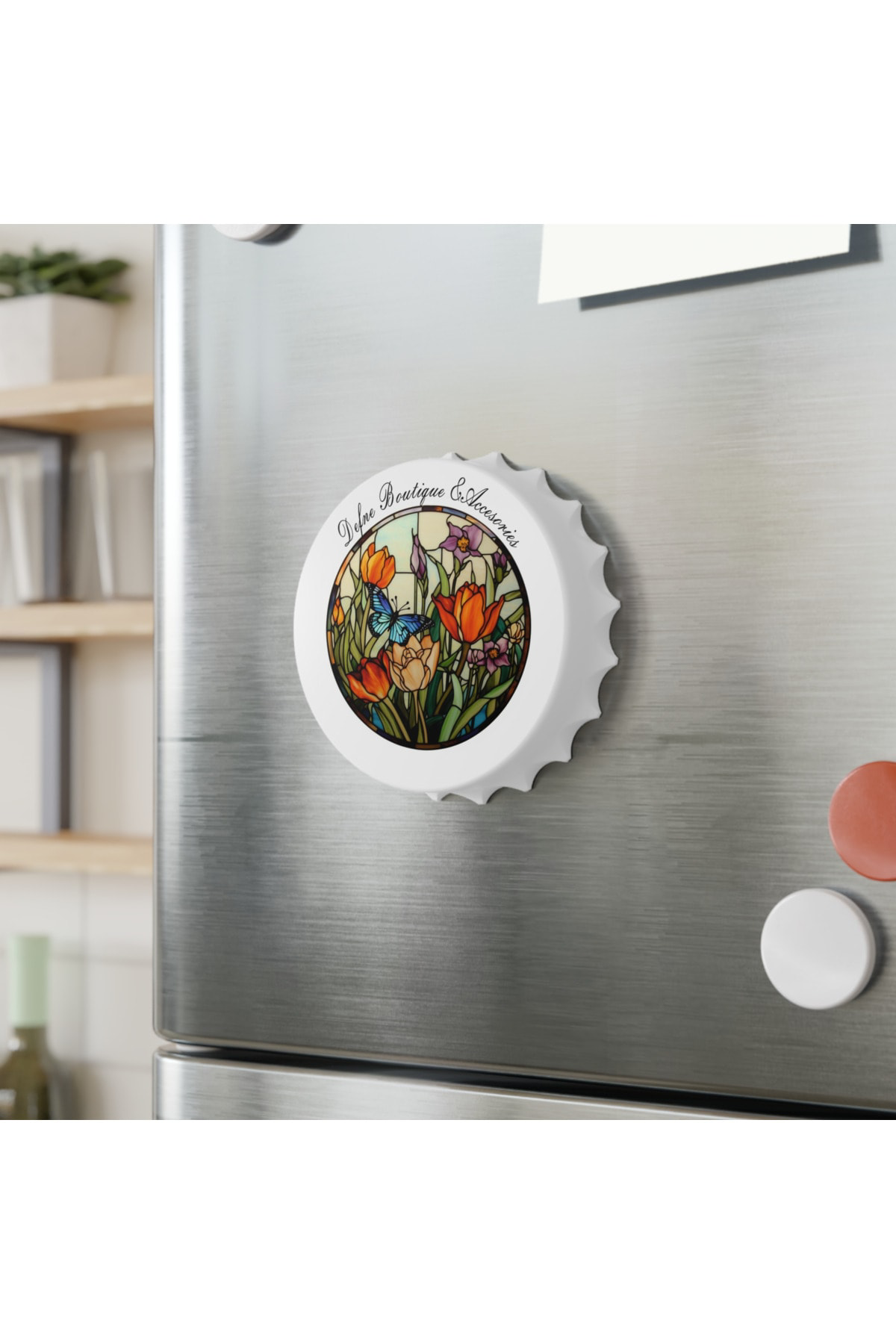 Leylaser 50 Adet Kapak Açacak Magnet Buzdolabı Süsü, Söz, Nişan, Kına, Nik