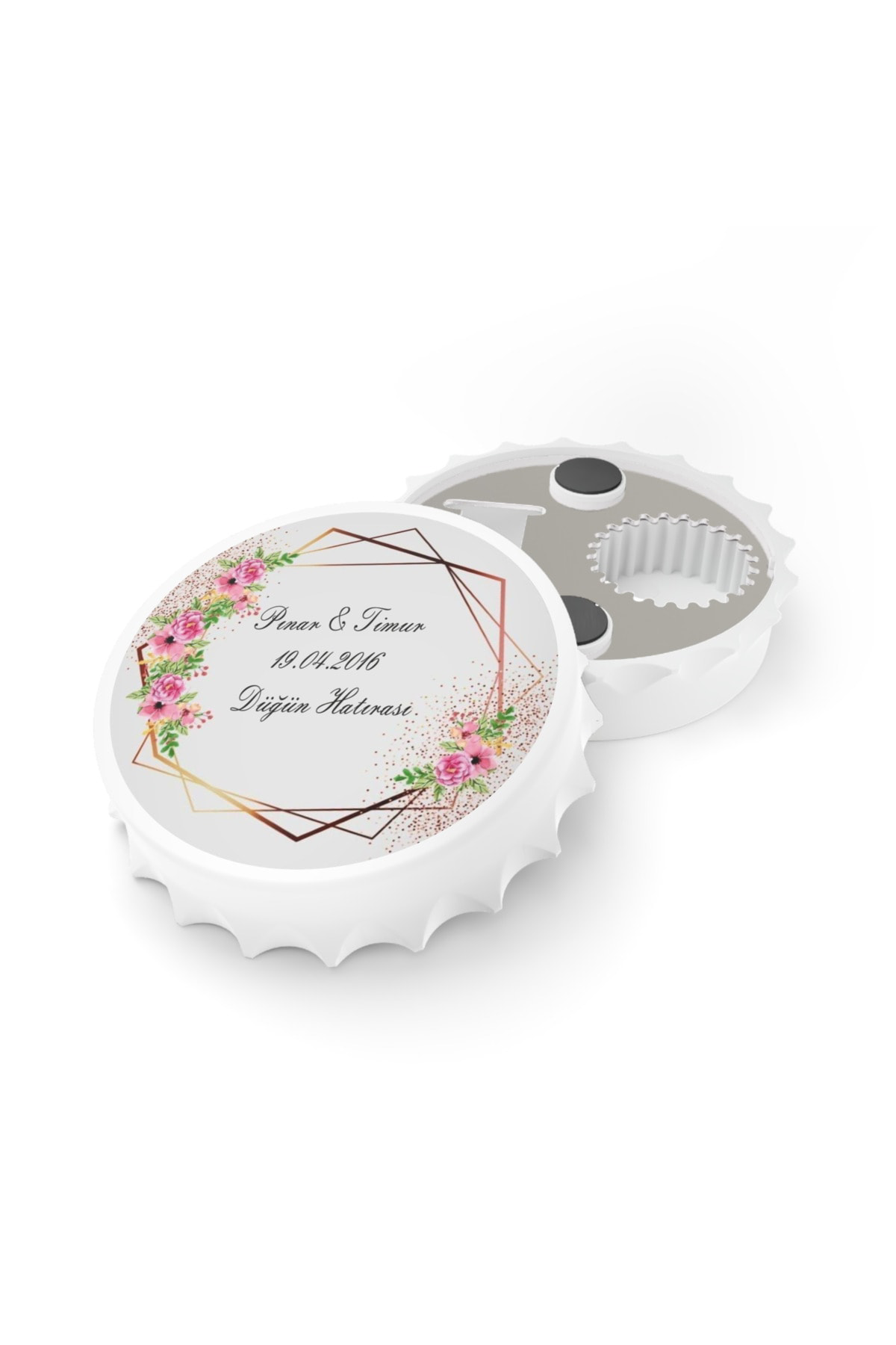 Leylaser 50 Adet Kapak Açacak Magnet Buzdolabı Süsü, Söz, Nişan, Kına, Nik