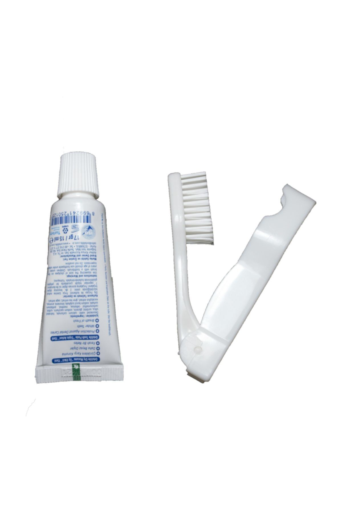 Yazoo Buklet 50 Adet Katlanir Diş Firçasi Diş Macunu 17 Gr İkili Set. Otel Tip