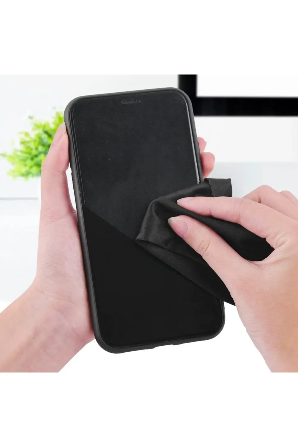 50 Adet Microfiber Gözlük Temizleme Bezi %100 Microfiber 15x15