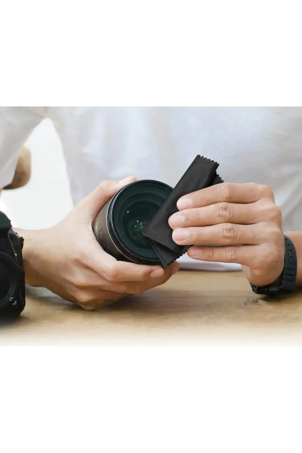 50 Adet Microfiber Gözlük Temizleme Bezi %100 Microfiber 15x15