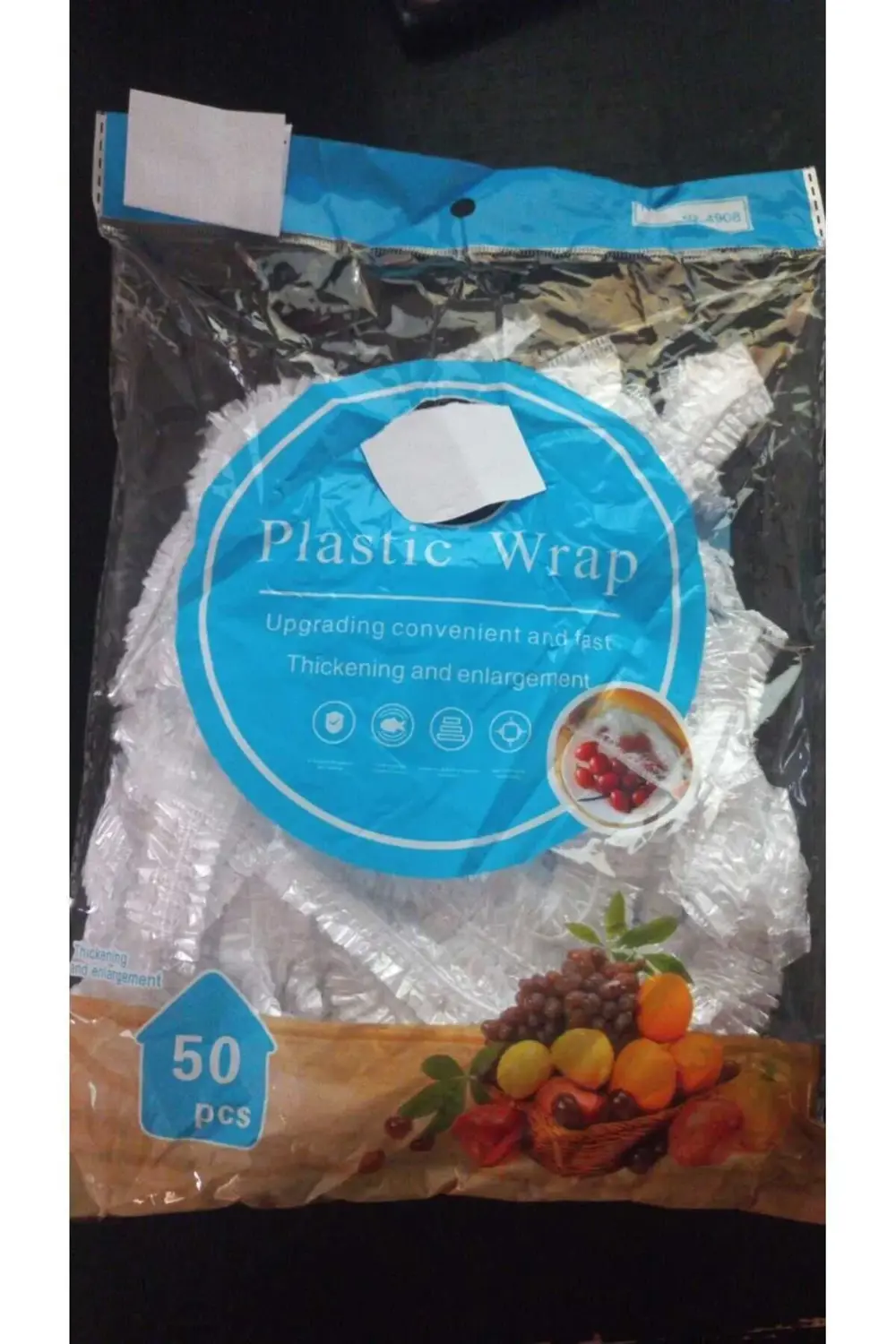 50 Adet Pratik Streç Kapak Tencere Ve Tabak Bonesi | Gıda Koruyuc