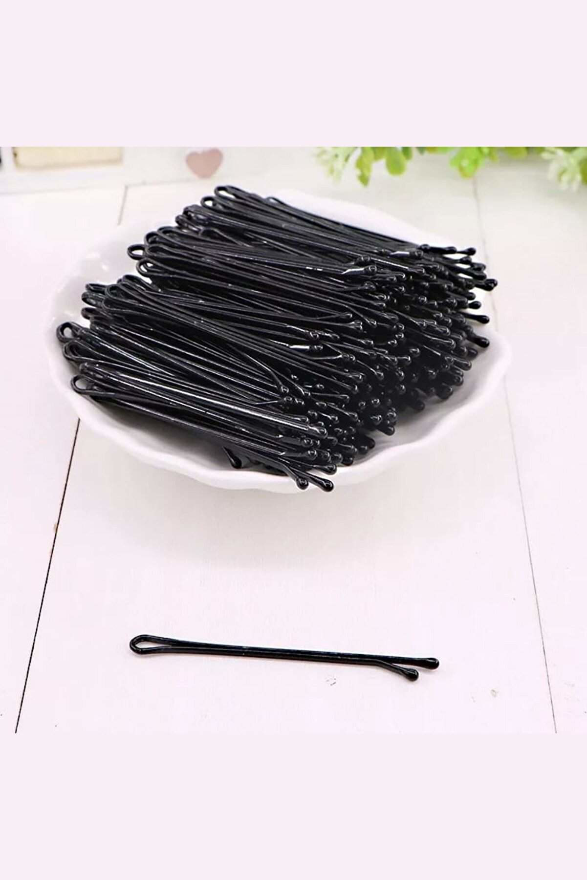 Just Cheap Store 50 Adet Siyah Tel Toka 1.İnci Kalite Çelik Tek Toka Black