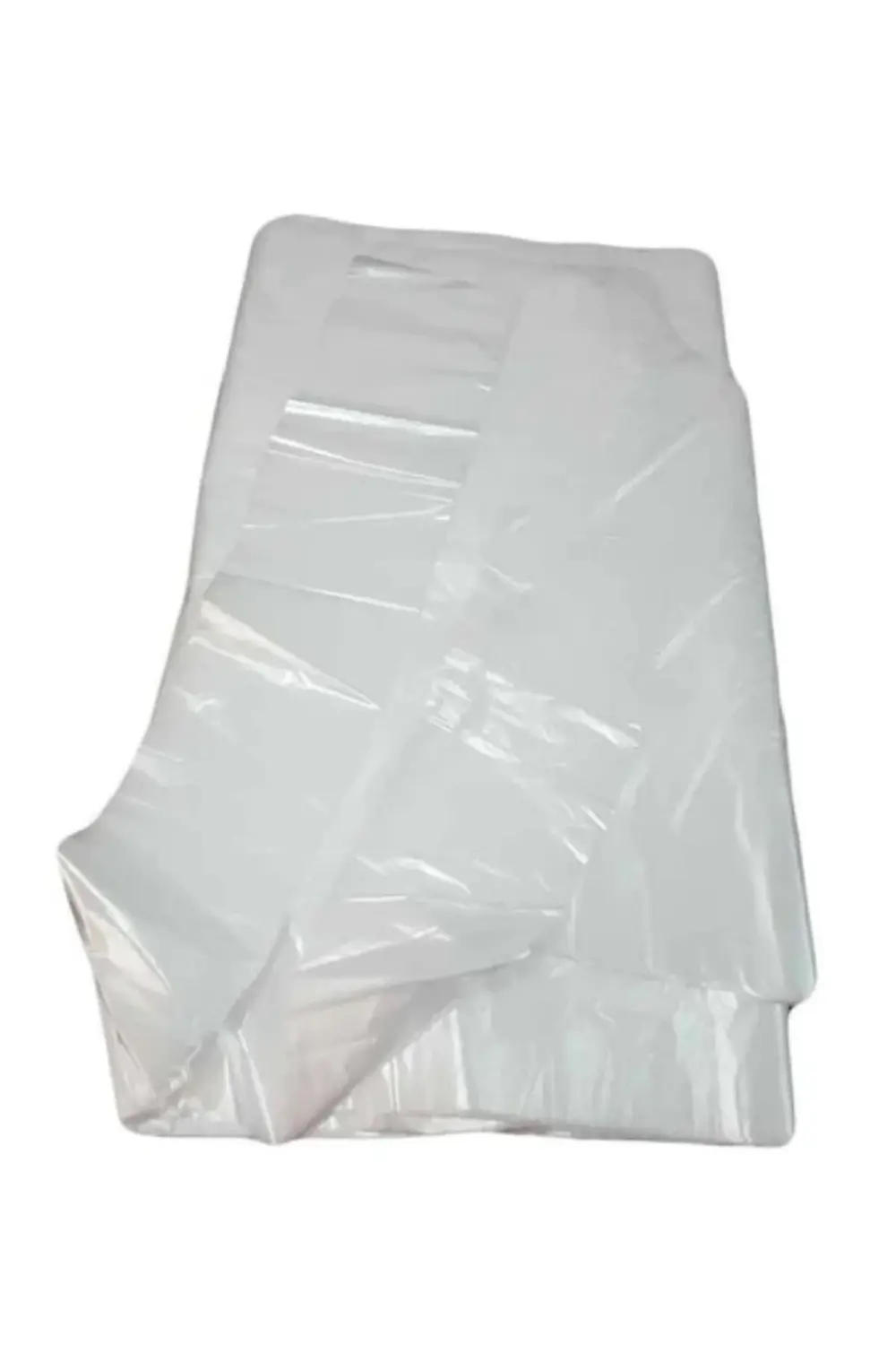50 Adet Tek Kullanımlık Naylon Önlük Penuar Çalışma Boya Mutfak K