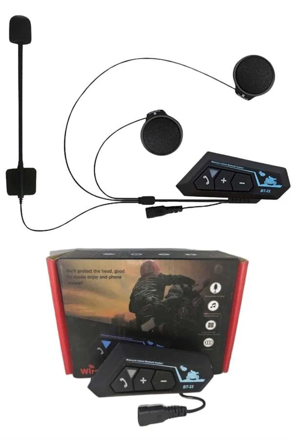 5.0 Bluetooth Intercom Kask Kulaklığı - Yeni Nesil Dinleme Ve Konuşma Özellikli