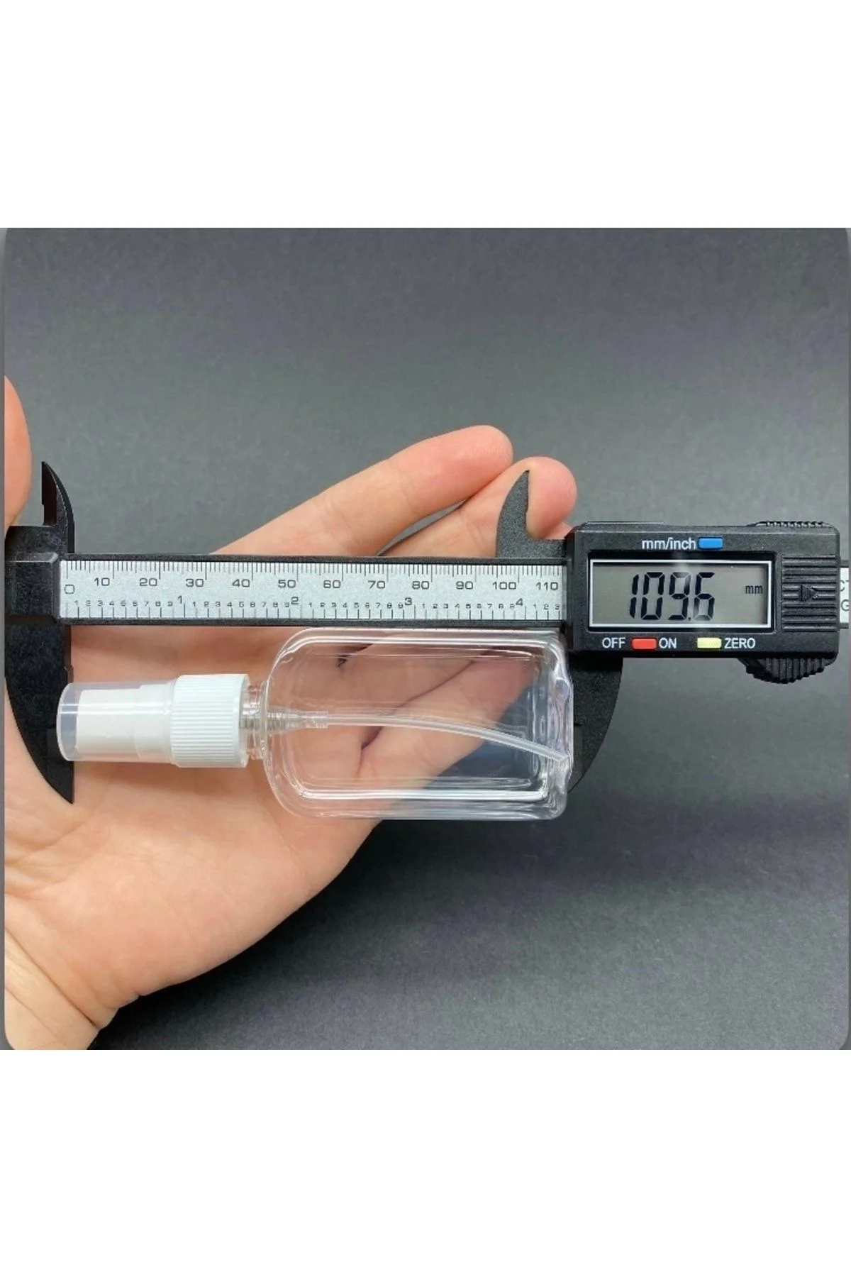 50 Cc Yassı Plastik Şişe - Beyaz Spreyli - 50 Ml Spreyli Pet Şişe