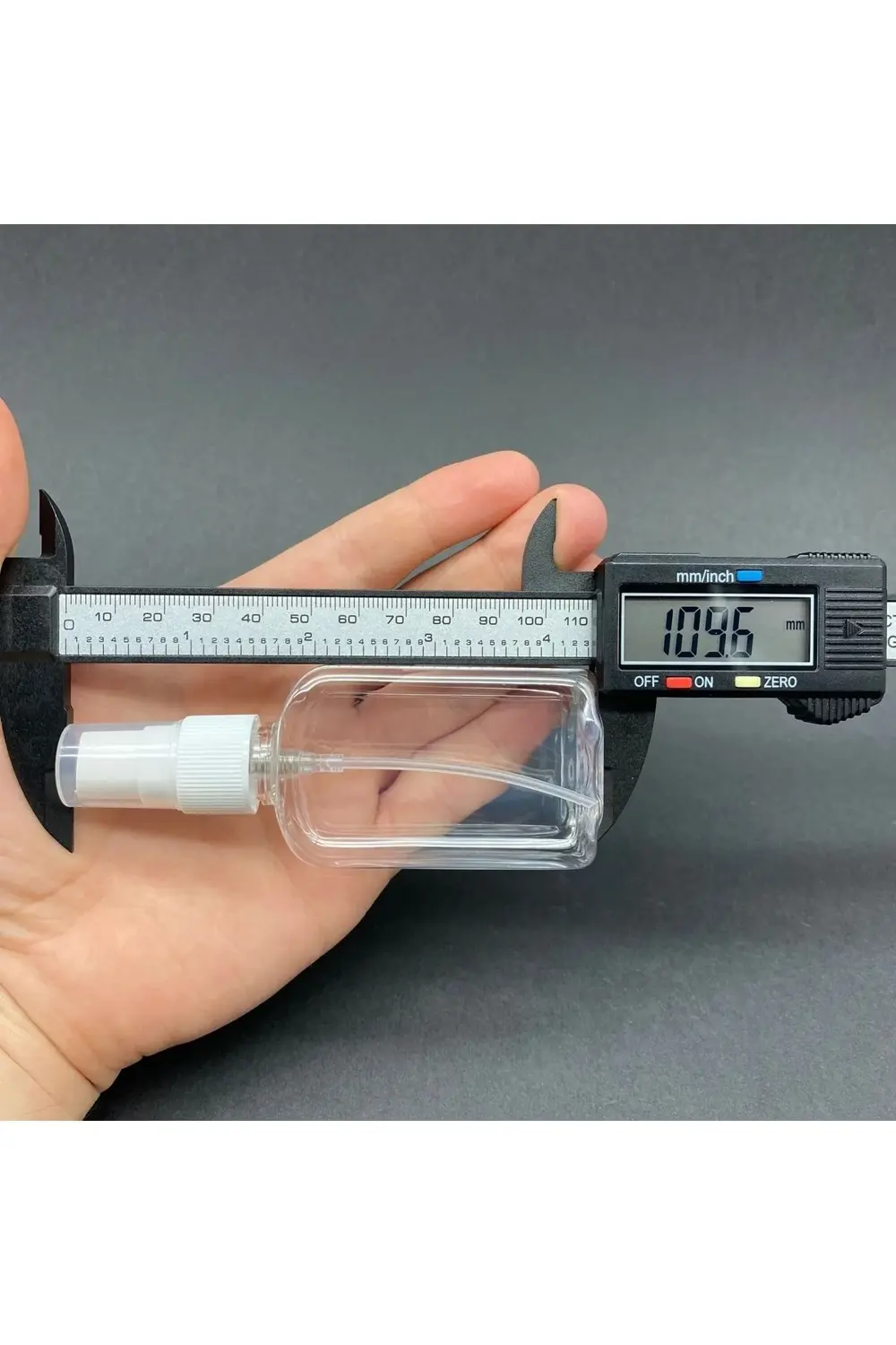 50 Cc Yassı Plastik Şişe - Beyaz Spreyli - 50 Ml Spreyli Pet Şişe