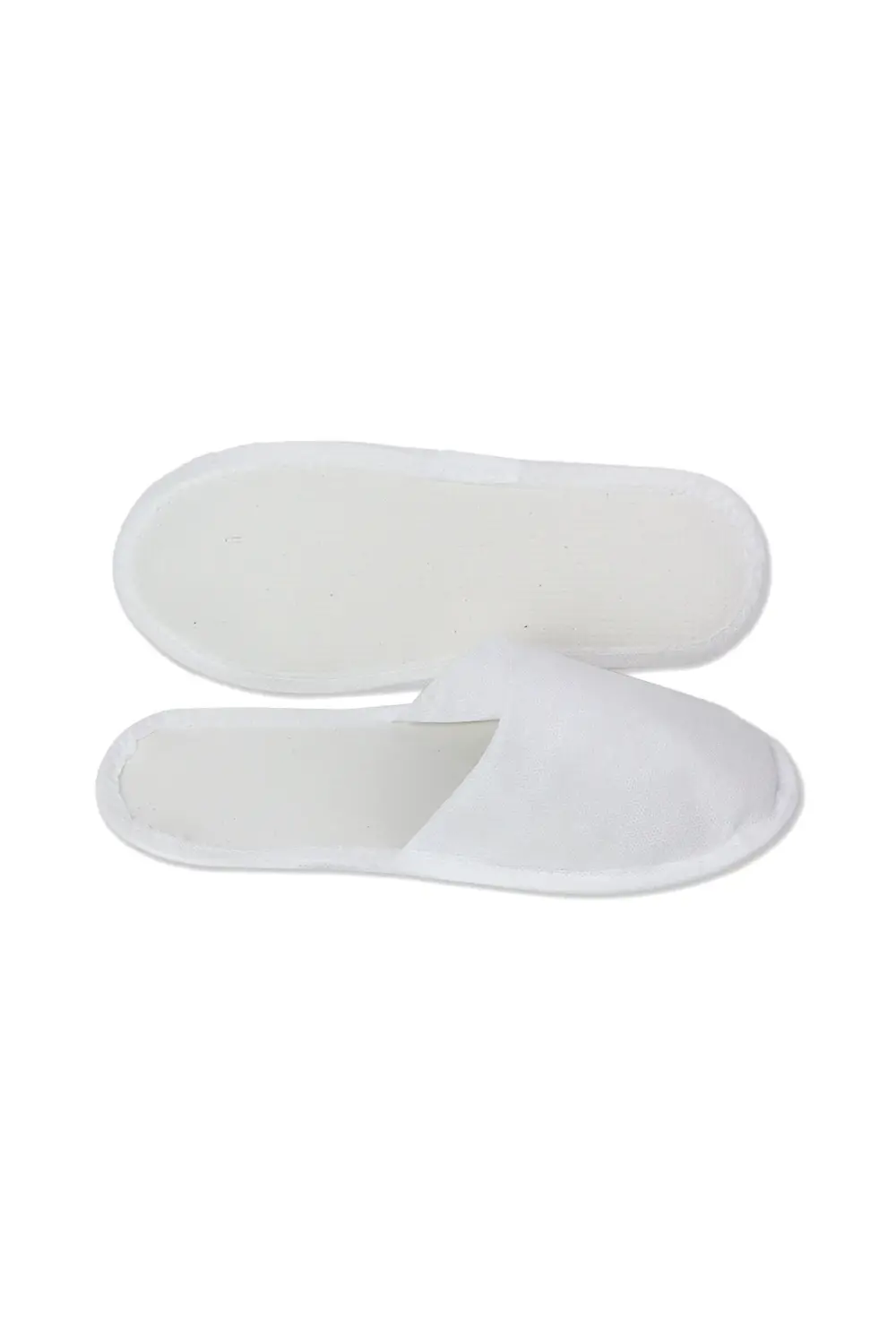 50 Çift 3mm Biyesiz Tela Tek Kullanımlık Terlik Kullan At