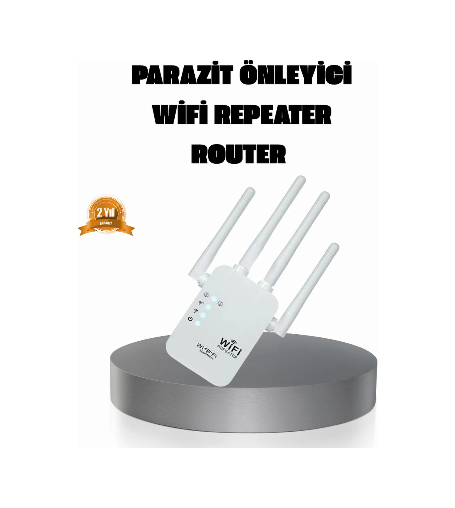 50 Cihaz Destekli 300mbps Kablosuz Sinyal Güçlendirici Rj45 Kablo