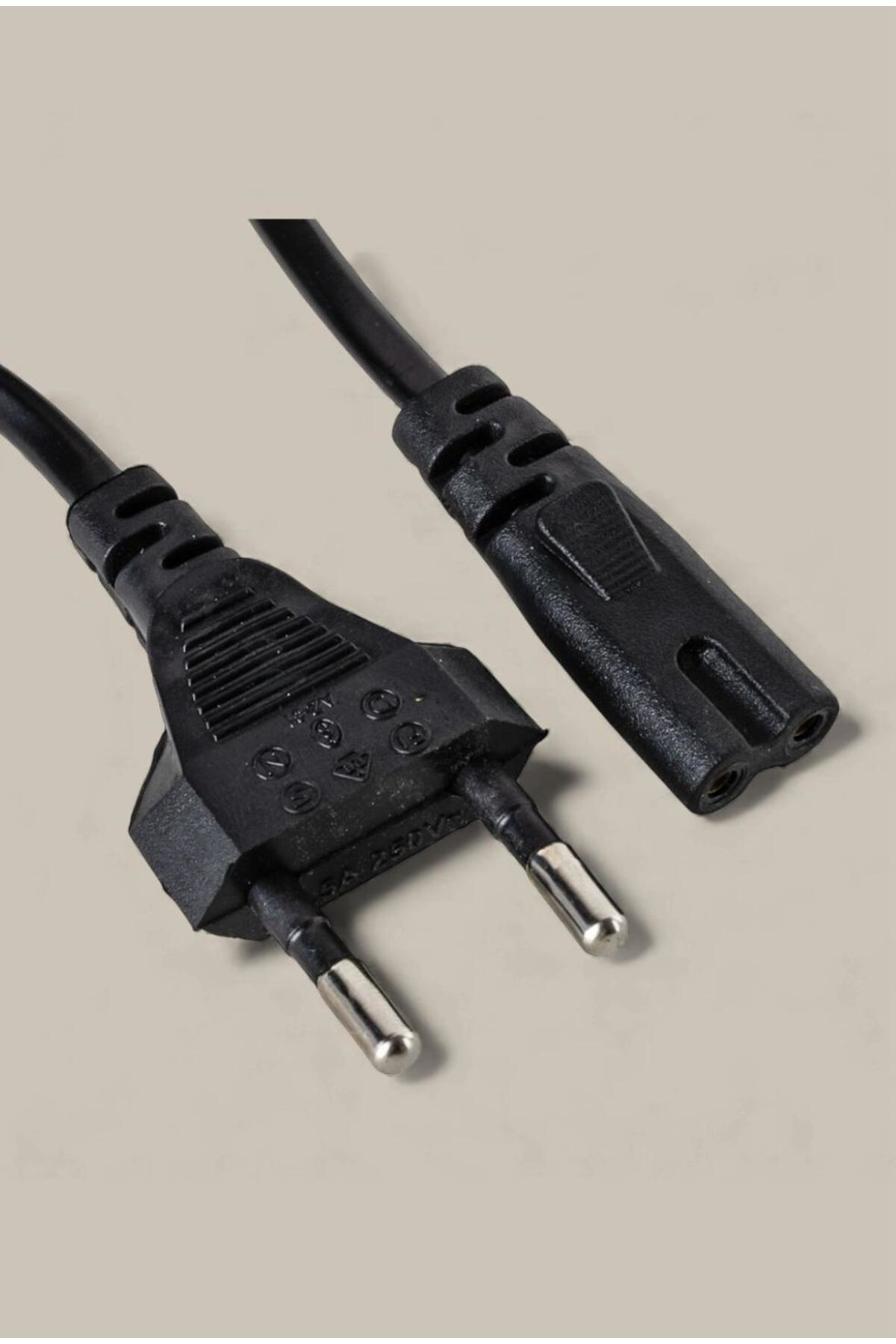 50 cm 220V AC Tıraş Makinesi ve Işıldak Uyumlu Power Cereyan Kabl