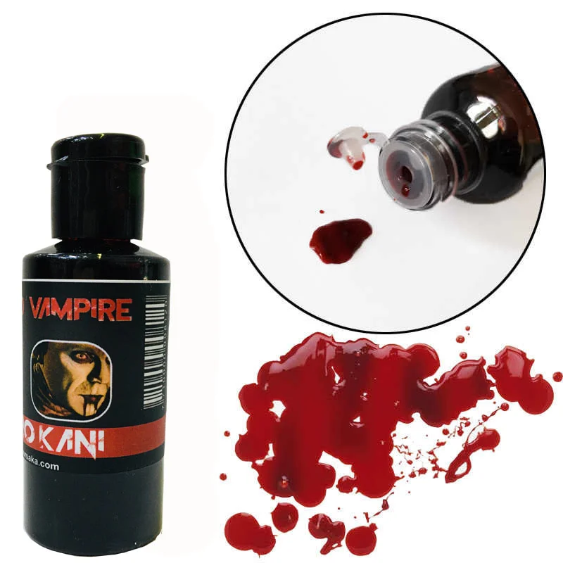 50 gr Yapay Kan – Tiyatro ve Makyaj İçin Güvenli, Leke Bırakmayan Dracula Kanı