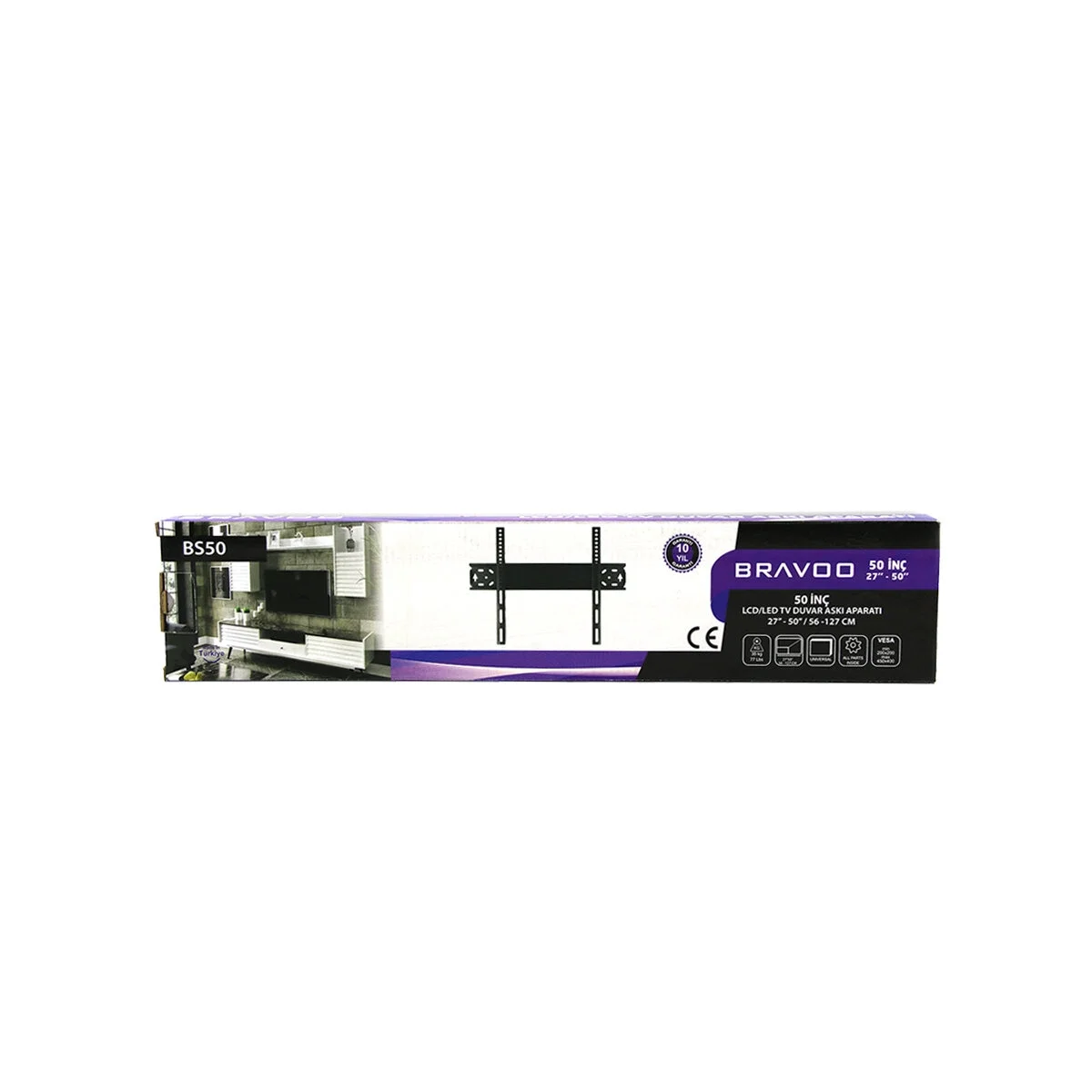 50 Inc - 27 Inc - 50 Inc Lcd Led Sabit Tv Askı Aparatı 56x127cm Bs-50 Bx40 Fiyatı, Yorumları ve Özellikleri