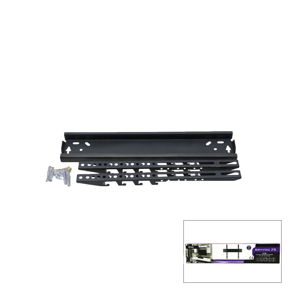 50 Inc - 27 Inc - 50 Inc Lcd Led Sabit Tv Askı Aparatı 56X127CM BS-50 Fiyatı, Yorumları ve Özellikleri