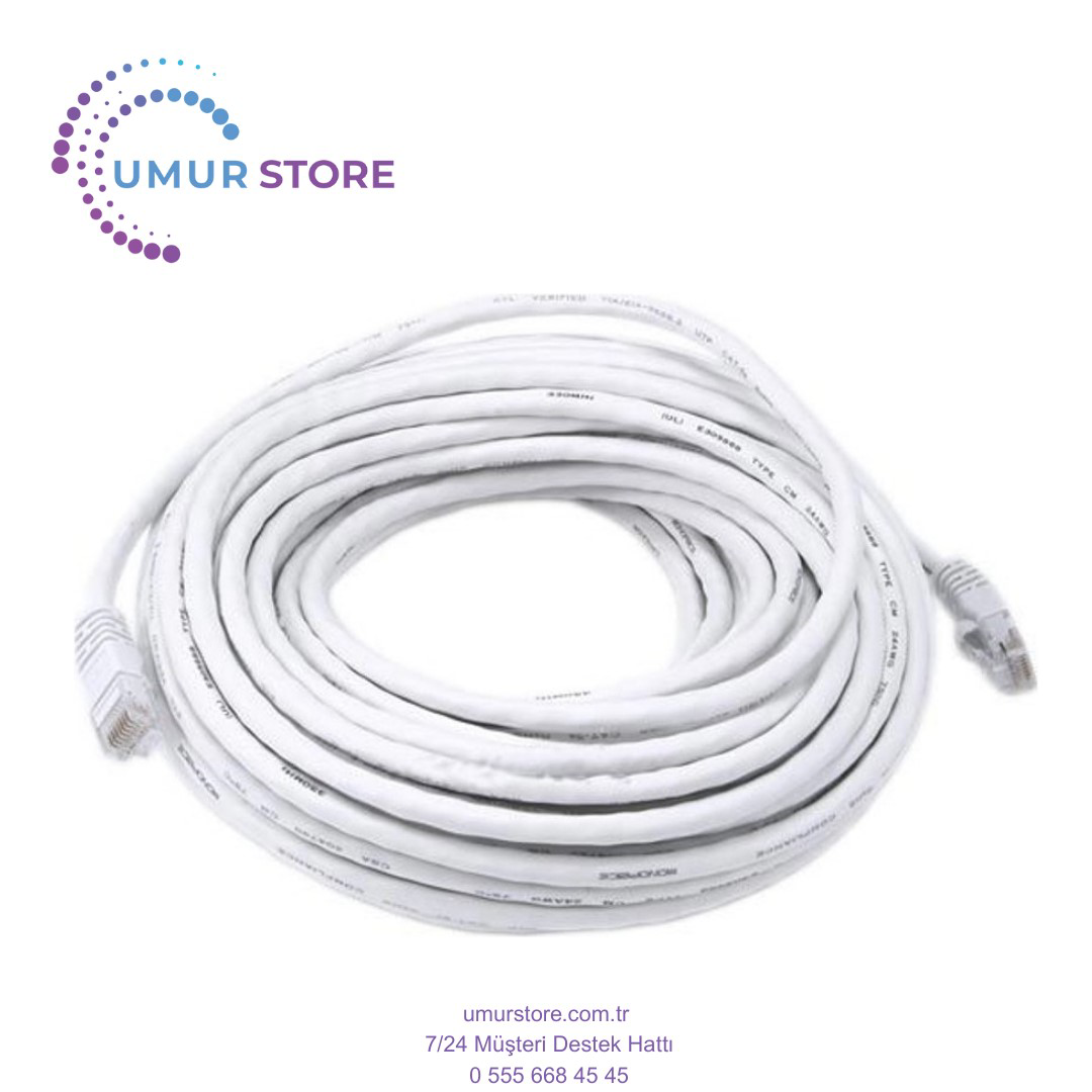 50 Metre Ethernet-Adsl-Cat5 Kablo