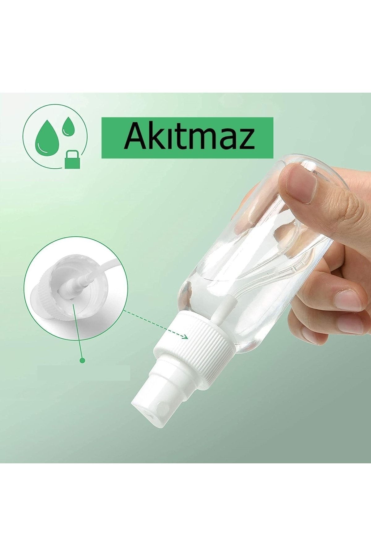 Kaktüskedi 50 Ml 2 Adet Püskürtücü Boş Sprey Şişe 713760