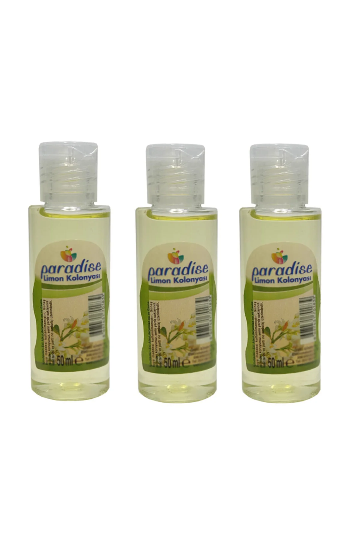 50 ml Limon Kolonyası 3 Adet