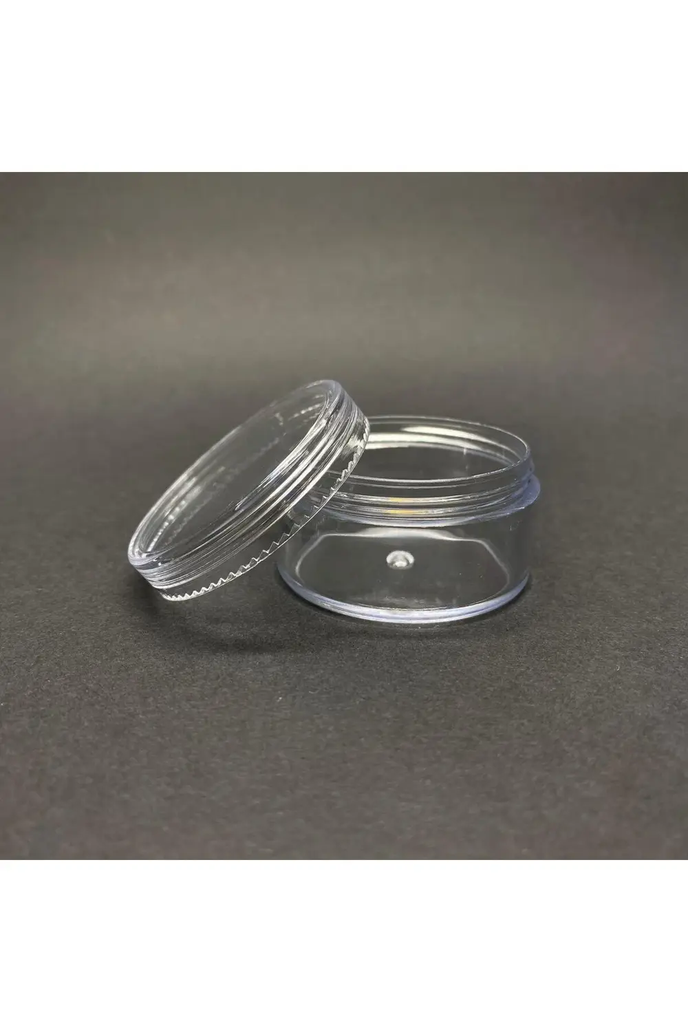 50 Ml Şeffaf Mika Krem Kavanozu ,  Küçük Plastik Kavanoz , Akrili