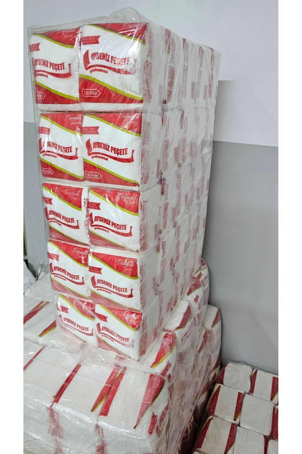 Aydeniz Peçete Professional 50 Paket 100Lü 5000 Adet Kare Peçete Ekonomik Servis Peçete