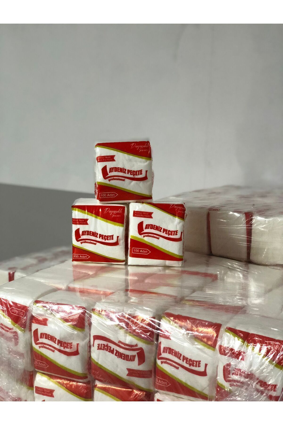 Aydeniz Peçete Professional 50 Paket 100Lü 5000 Adet Kare Peçete Ekonomik Servis Peçete