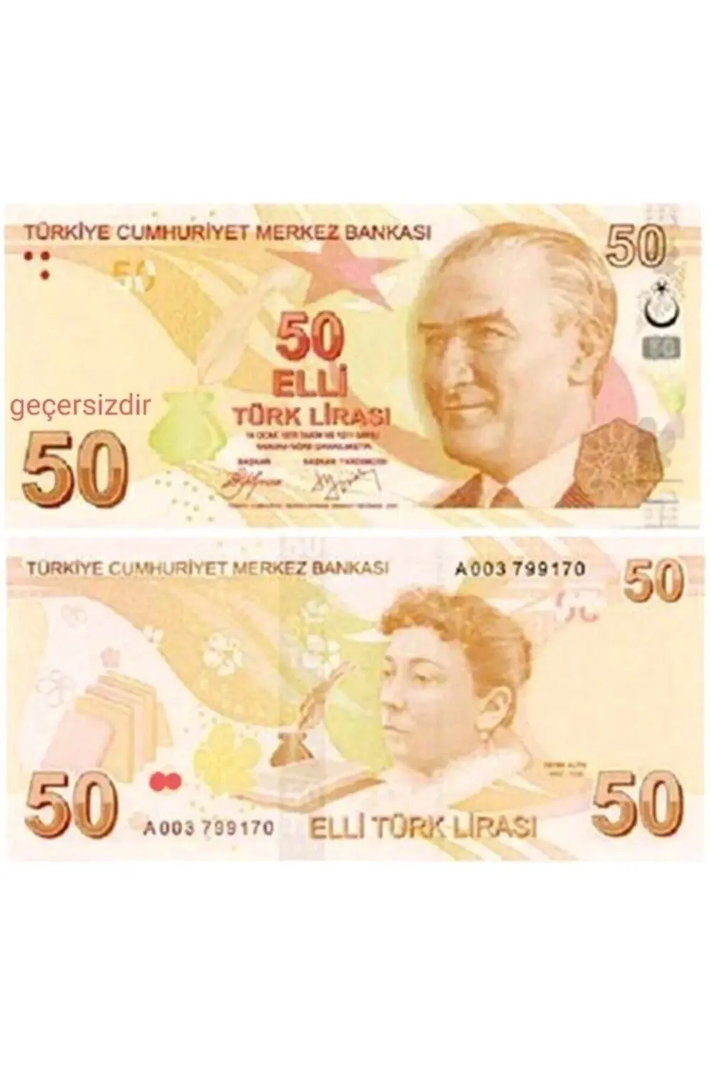 50 Tl Şaka Parası