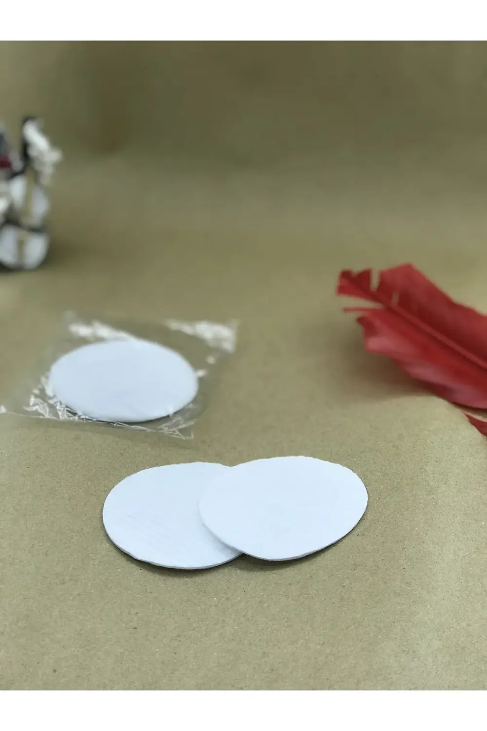 500 Adet 2'li Yüz Temizleme Pamuğu Tek Kullanımlık Otel Bakım Pam