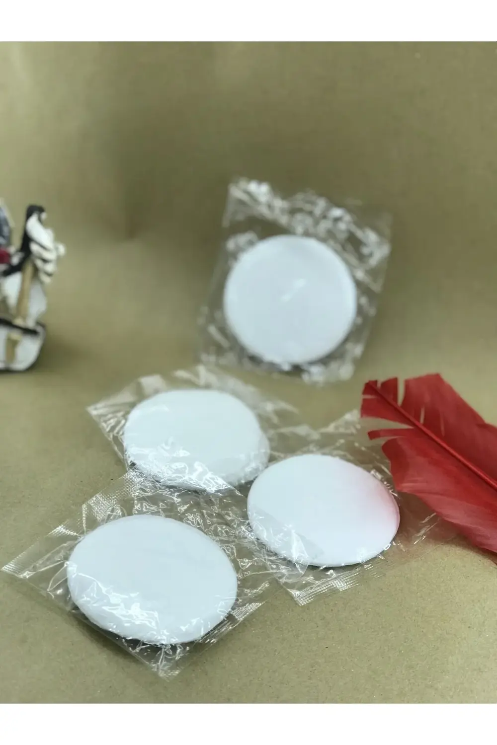 500 Adet 2'li Yüz Temizleme Pamuğu Tek Kullanımlık Otel Bakım Pam