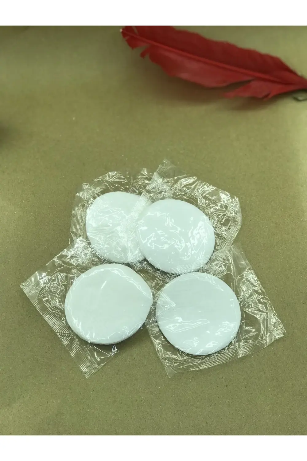 500 Adet 2'li Yüz Temizleme Pamuğu Tek Kullanımlık Otel Bakım Pam